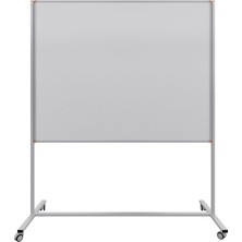 Panda Emaye Yüzey Mobil Yazı Tahtası 120X140CM Beyaz