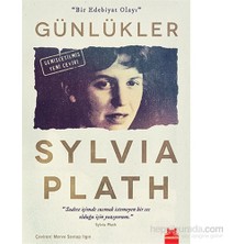 Kırmızı Kedi Yayınevi Sylvia Plath'ın Günlükler Eserinin Türkçe Basımı Normal Boy Cilt Durumu ile Edebiyat Olayı