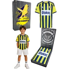 Fenerbahçe Orijinal Lisanslı  26/27 Sezon Sarı-Lacivert Çocuk Forma Uv Kutu Hediyeli