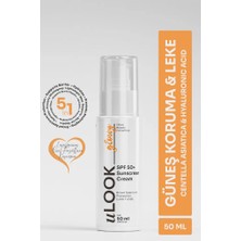 U Look uLOOK Leke Karşıtı SPF 50+ Güneş Kremi | UVA UVB Korumalı Beyazlık Bırakmayan Nemlendirici 50 ml