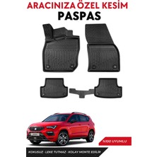 Ko Kaliteoto Seat Ateca 4x2 2023-2024-2025 Model Araca Özel Havuzlu Paspas Takım