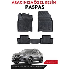 Ko Kaliteoto Nissan Qashqai 2014 Model Araca Özel Havuzlu Paspas Takım