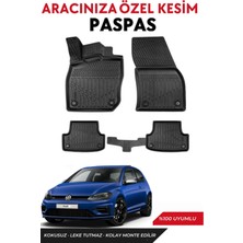 Ko Kaliteoto Volkswagen Golf 7 2017-2018-2019 Model Araca Özel Havuzlu Paspas Takım