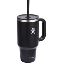 Hydro Flask All Around Travel Tumbler Pipetli Termos 946 ml (32 Oz) - Siyah