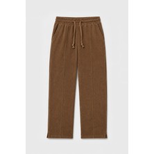 Vamos Baggy Havlu Kumaş Pantolon Camel