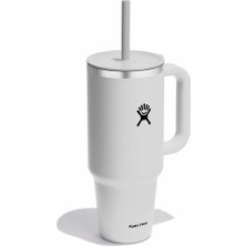 Hydro Flask All Around Travel Tumbler Pipetli Termos 1183 ml (40 Oz) - Beyaz