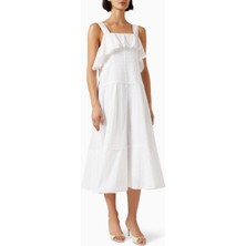 3.1 Phillip Lim Broderie Anglaise Patchwork Kadın Elbise