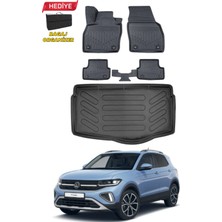 Ko Kaliteoto Volkswagen T-Cross 2021 Model Alt Bagaj Havuzu+Paspas Seti+Hediyeli