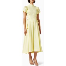 3.1 Phillip Lim Side-Tie Flared Pamuk Poplin Kadın Elbise