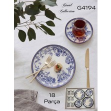 Gönül Mutfak Spring Seramik Çay-Pasta Seti