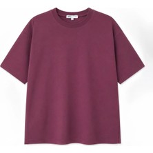 Vamos Basic Regular Fit Tişört Vişne