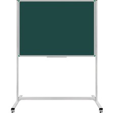 Panda Emaye Yüzey Mobil Yazı Tahtası 90X120CM Yeşil