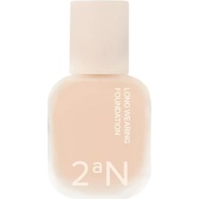 2AN Long Wearing Foundation | Uzun Süre Kalıcı Fondöten | 21 Ivory