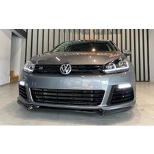 Tuning Vadisi Golf 6 R Lip 3 Parça Ön Lip Piano Black 2008-2012 Arası