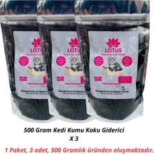 Lotus Kedi Kumu Koku Giderici 500 gr - 3 Adet