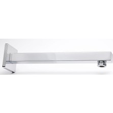 Lpd Paslanmaz Krom Ankastre Kare Duş Borusu ( 30 - 40 cm )