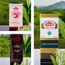 Çaykur Özel Seri Seçkin Koleksiyon 1 Paket Elekaltı 80 gr 1 Paket Nadidem 200 gr Misafir Çayı 1 Paket Hediyelik Present 400 gr Siyah Dökme Çaylar