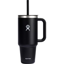 Hydro Flask All Around Travel Tumbler Pipetli Termos 1183 ml (40 Oz) - Siyah