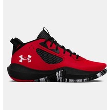 Under Armour Ua Gs Lockdown 6 Kırmızı Basketbol Ayakkabısı Basket