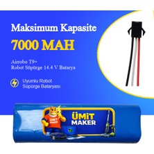 Ümit Maker Airrobo T9+ Robot Süpürge 7000 Mah Batarya