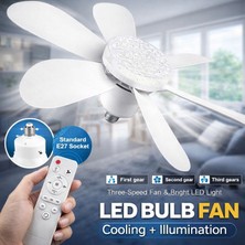 Begin Power 2in1 Tavan Vantilatörü 3 Işıklı ve 3 Hız Modu Kumandalı Aydınlatma Fan Avize