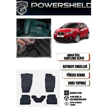 POWERSHIELD Seat Ibiza 2008-2016 Uyumlu Araca Özel Premium 4d Havuzlu Oto Paspas Takımı