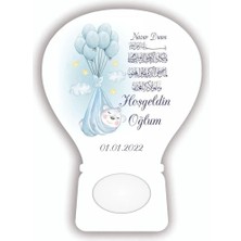 Lecatte 20 Adet Mevlid Sünnet Açacak Magnet Hediye Balon Açacak