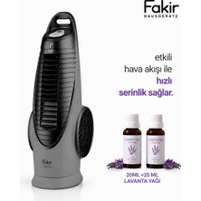 Fakir TVL90BS Uzaktan Kumandalı Kule Tipi Vantilatör 90W, Dijital Kontrol Paneli, Salınım Özelliği, Ayarlanabilir Hava Akışı, Zaman Ayarlı