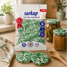 Sarkap Hijyenik Paketli 10'lu 82 mm Kapak - Çini Çiçek Seri - Yeşil