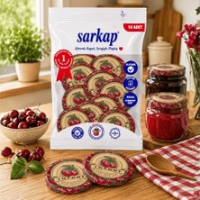 Sarkap 82 mm Kapak - Jams - Cherry 10'lu Renkli Hijyenik Paketli Dekoratif Kapağı