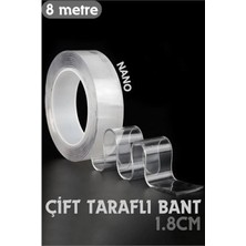 MiraLive 8 Metre Çift Taraflı Yapıştırıcı Bant Çivisiz Montaj 718950