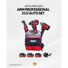 Arm 3'lü Auto Şarjlı Seti