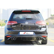 Tuning Vadisi Golf 7 Style Arka Difüzör (Plastik) Piano Black 2012 2013 2014 2015 2016 2017