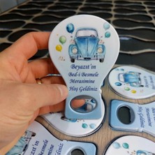 Lecatte Balon Magnet Açacak - 20 Adet - Sünnet, Nişan, Söz, Düğün Hediyelik -Birbirinden Farklı Modeller