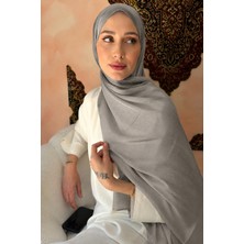 İmaj Butik Gümüş Abiye Safir Ipek Şal