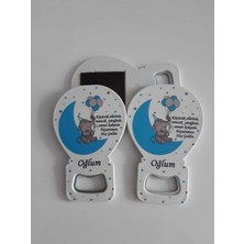 Lecatte 30 Adet Mavi Ayda Oturan Dil Açacak Magnet