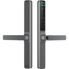 Philips Akıllı Kilit DDL611S-5HBS Wi-Fi Akıllı Kapı Kilidi | Ince Profil, Parmak Izi, Şifre, Kart ve Uzaktan Kontrol