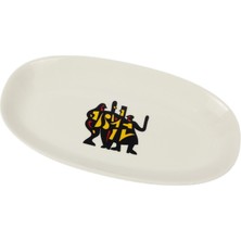Fermenta Hadi Bize Gidelim, Kızartma Tabağı 34 cm