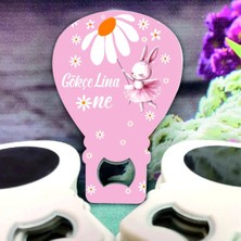 Lecatte 30 Adet Papatya Konsept Bebek Hediyelik Açacak Magnet