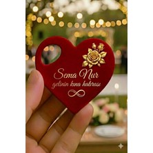 Lecatte Nişan Söz Için Kişiye Özel Açacak Magnet (20 Adet) Hediyelik Şişe Açacağı Düğün Hatırası Magnet