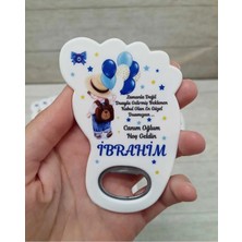 Lecatte 20 Adet Ayak Magnet Açacak Yeni Doğan, Doğum Günü, Sünnet, Nişan, Söz, Düğün Hediyelik
