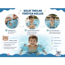 Bestway Bermuda Poşetli 16 x 16 cm  Ayı-Koala Desen Kolluk