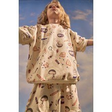 Oh la la Koala For Little Ones Krem Sabah Neşesi T-Shirt