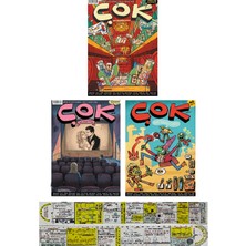 Komik Şeyler Yayıncılık Çok Dergi 6-7-8. Sayılar Set + Özel Cetvel