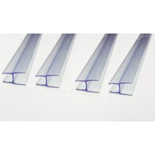 Şahin Cam Balkon Şeffaf Fitili 8 Mm Büyük H 180 Cm 4 Adet
