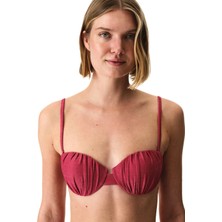 Penti Fuşya Dayana Shell Simli Bikini Üstü