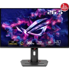 Asus Rog Strix OLED XG27ACDNG 26.5 Inc  360Hz 0.03S HDMI Dp Type-C USB 3.2 Freesync Premium Pro G-Sy