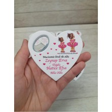 Lecatte 20 Adet Kalp Magnet Açacak Yeni Doğan, Doğum Günü, Sünnet, Nişan, Söz, Düğün Hediyelik