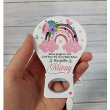 Lecatte 20 Adet Balon Açacak Magnet Pembe Gökkuşağı