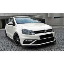 Tuning Vadisi Polo Mk5 Gti Tampon Uyumlu Ön Lip 2014 2017 Arası Parlak Siyah